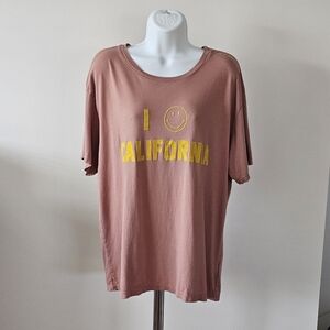 Letluv California Graphic Tee - Size Large